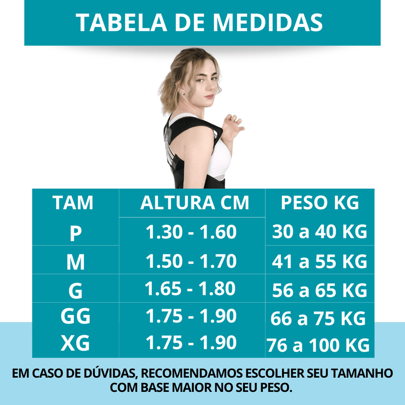 PosturePro® - Corretor Postural