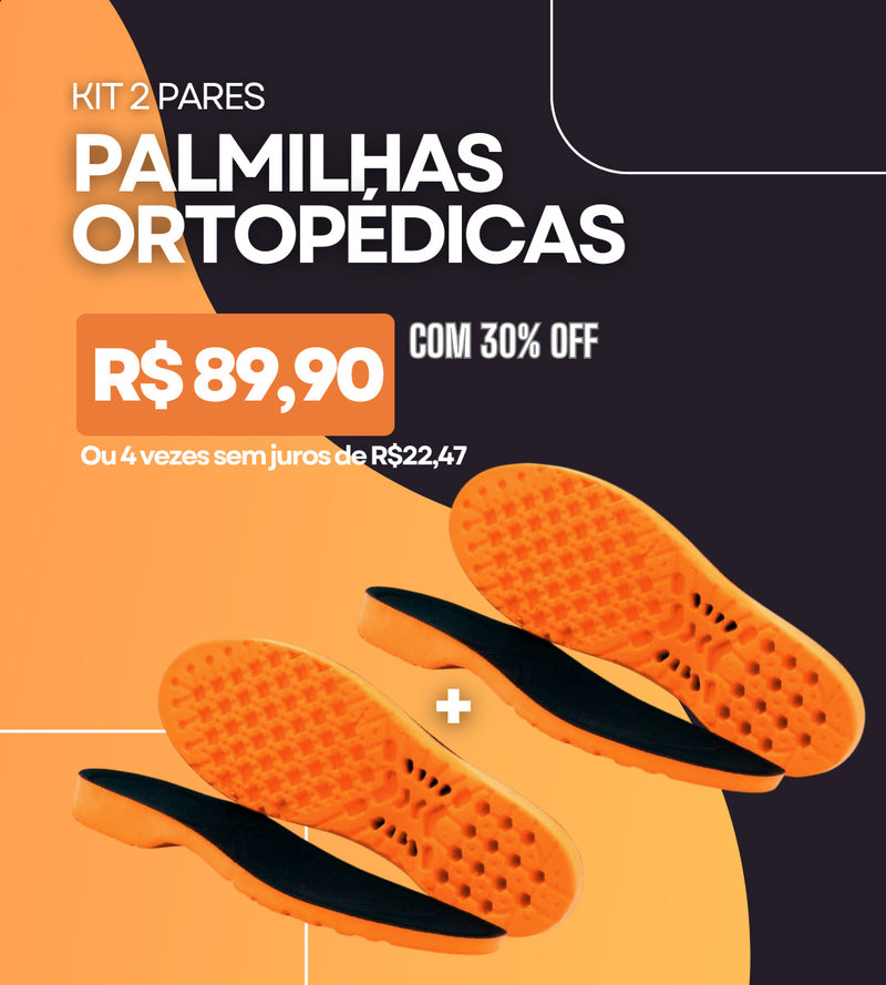 Kit 2 Palmilhas De Gel Para Conforto Em Jornadas Prolongadas