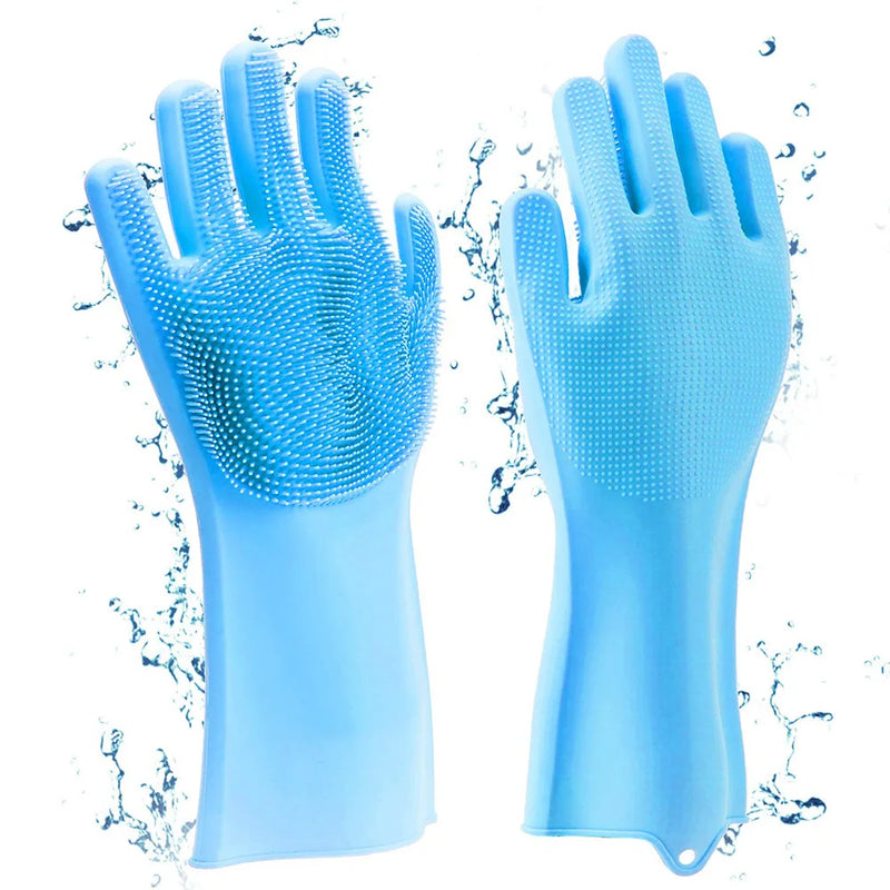 Luvas de banho para cão e gato, massagem e banho, 01 par!
