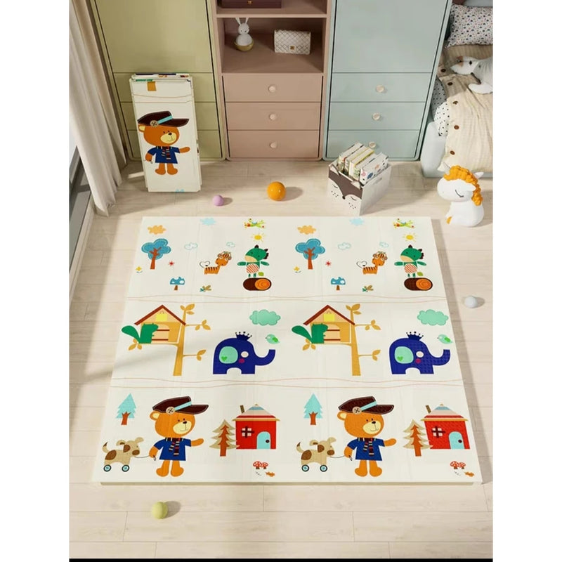 Tapete Tatame Infantil Educativo Espuma Dupla Face Antiderrapante